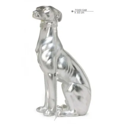 Zdjęcie Srebrny chart z koronkową smyczą 85cm - Valle d'oro Patchi