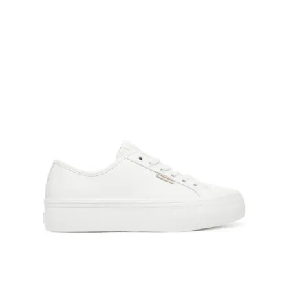 Zdjęcie Calvin Klein Jeans Sneakersy Vulc Flatform Lth YW0YW01886 Biały