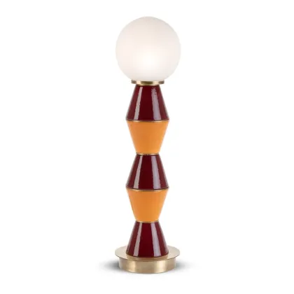Zdjęcie Mała lampa stołowa o wyrafinowanej prostocie H.45xL.12xP.12 cm