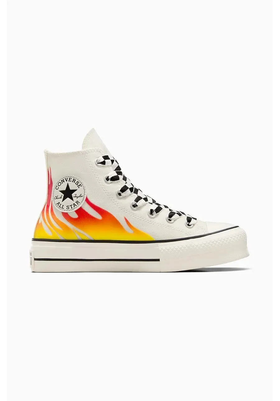 obrazek 1 Converse trampki Chuck Taylor All Star Lift damskie kolor biały A07892C