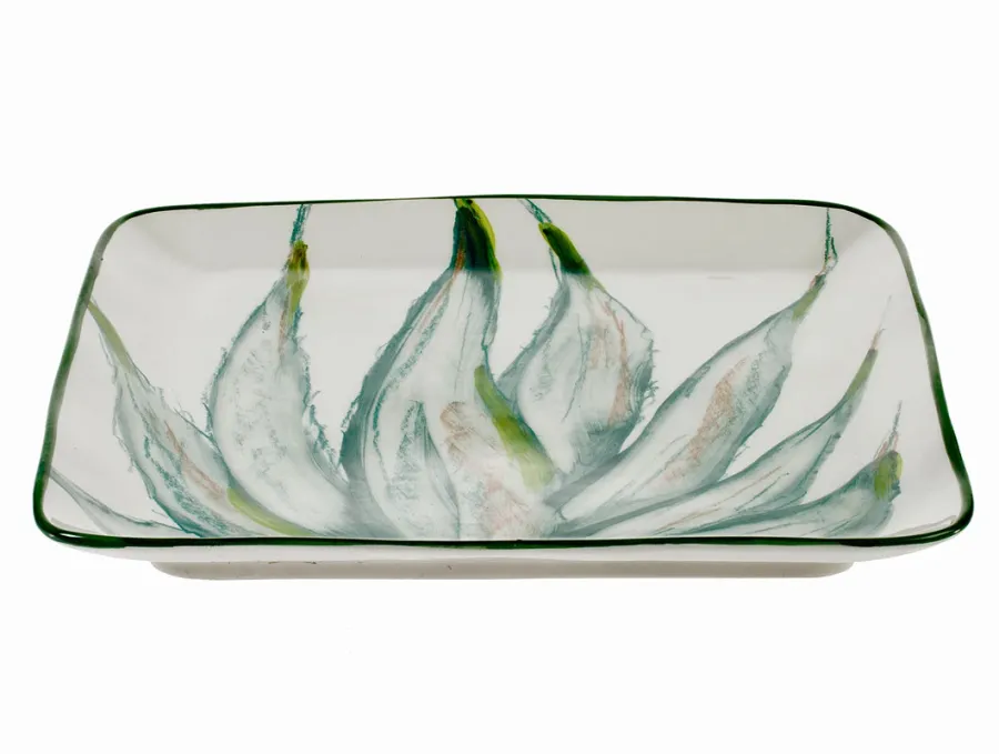 obrazek 1 Włoski ceramiczny talerz ręcznie malowany (42 cm)