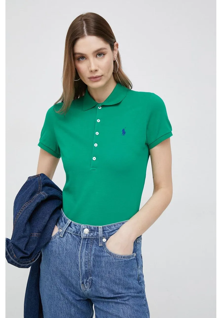 obrazek 1 Polo Ralph Lauren polo damski kolor zielony