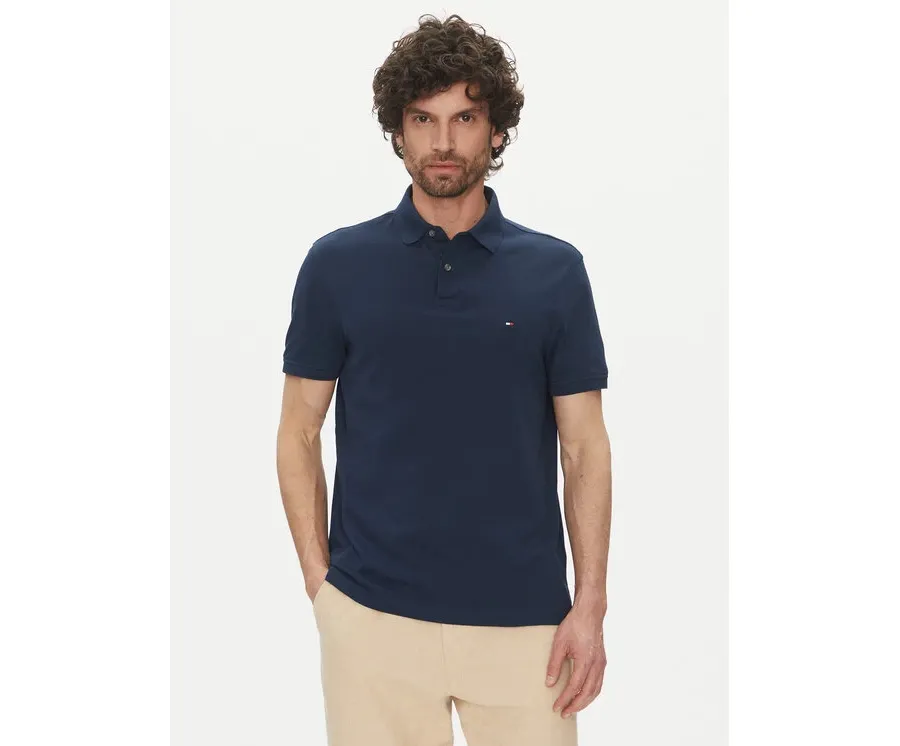 obrazek 1 Tommy Hilfiger Polo 1985 MW0MW17770 Granatowy Regular Fit