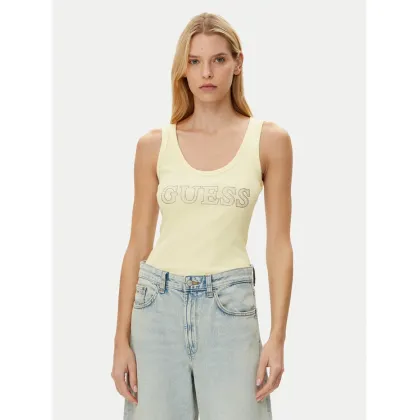 Zdjęcie Guess Top W5GP29 KA0H1 Żółty Regular Fit