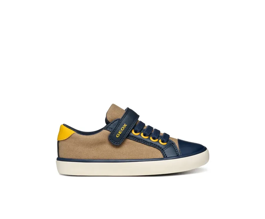 obrazek 1 Geox Sneakersy J Gisli J455CB 01054 C5FF4 D Brązowy