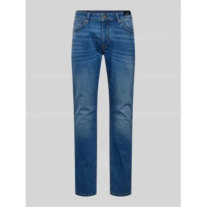 Zdjęcie Jeansy o kroju slim fit z detalem z logo model ‘Stephen’