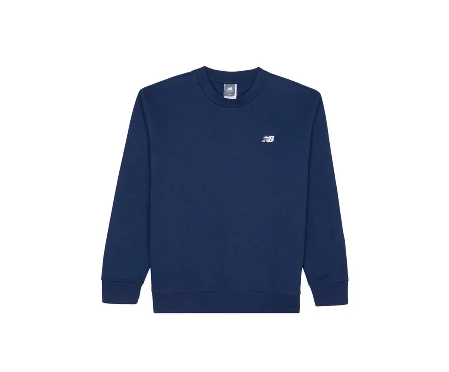 obrazek 1 New Balance Bluza Small Logo MT41507 Granatowy Relaxed Fit