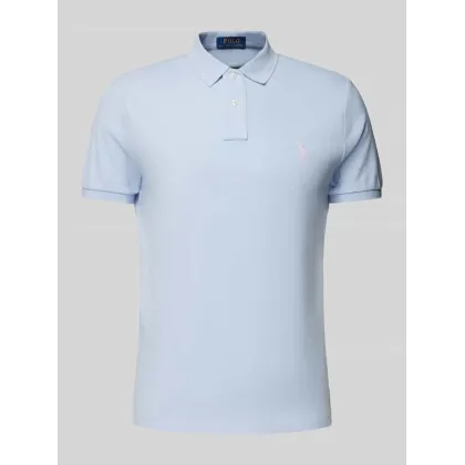 Zdjęcie Koszulka polo o kroju custom fit z czystej bawełny