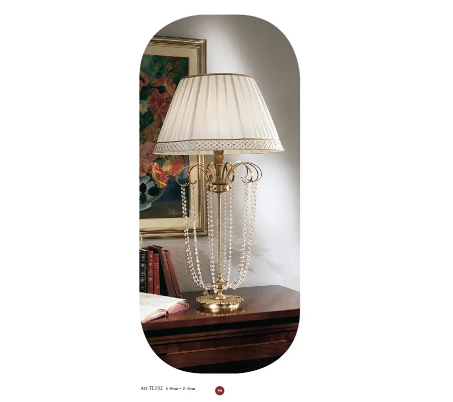 obrazek 1 Stylowa lampa z kryształkami i kloszem – Il Paralume Marina