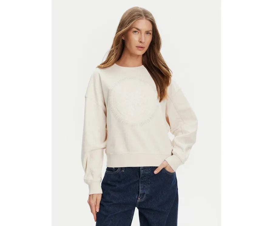 obrazek 1 Guess Bluza W5YQ07 KB681 Écru Regular Fit