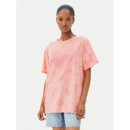 Zdjęcie One Teaspoon T-Shirt Love Sweat 26918 Różowy Relaxed Fit