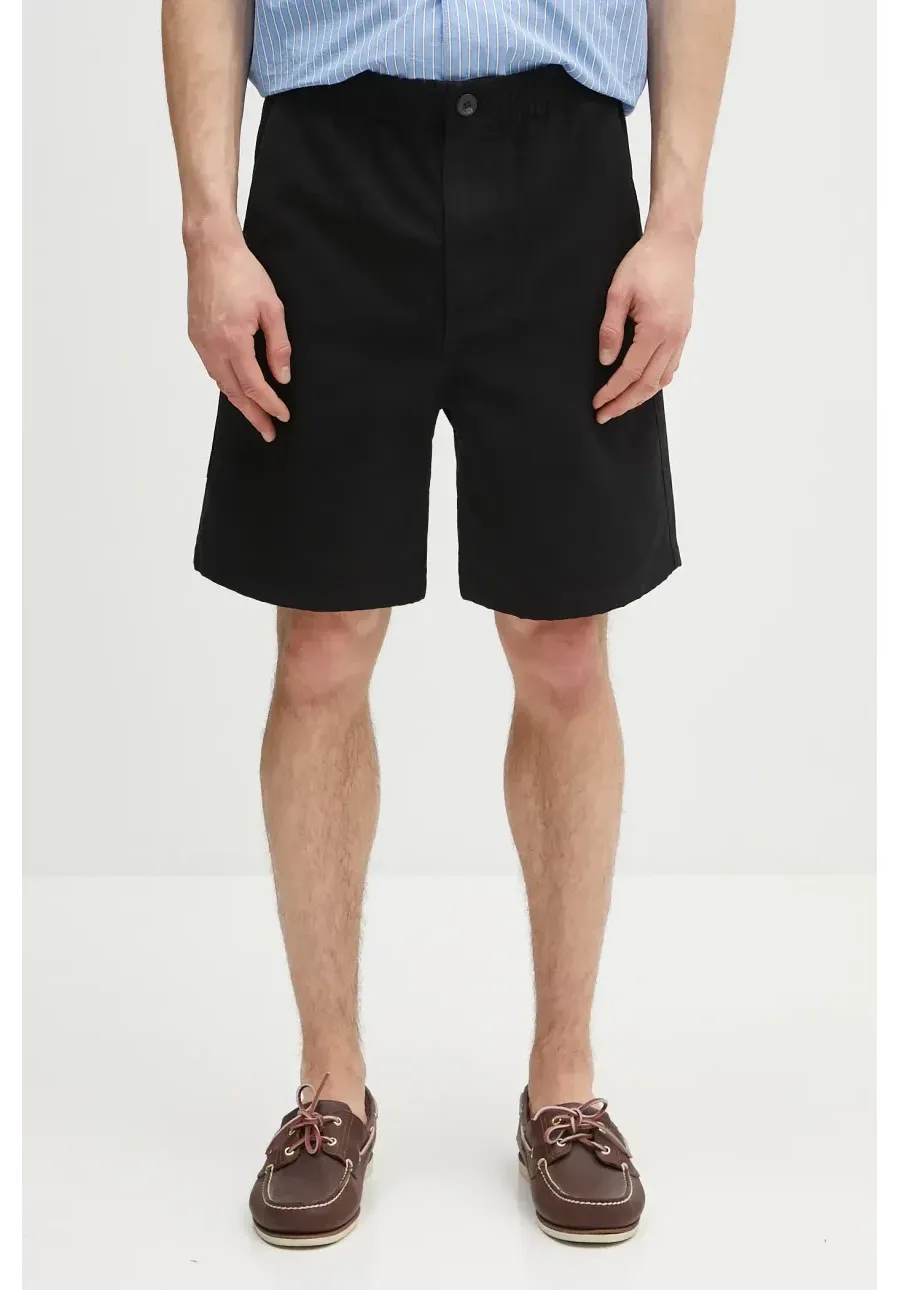 obrazek 1 A.P.C. szorty jeansowe Short Norris męskie kolor czarny COGBJ.H10186