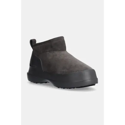 Zdjęcie Moon Boot śniegowce zamszowe MB LUNA LOW BOOT SUEDE kolor szary 80D2480040 H005
