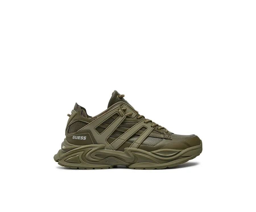 obrazek 1 Guess Sneakersy Belluno Low FMTBEL ELE12 Khaki