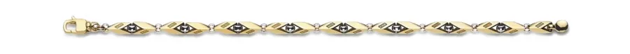 obrazek 2 Bransoleta dla Pana 18 kt 22,9g - Maxioro