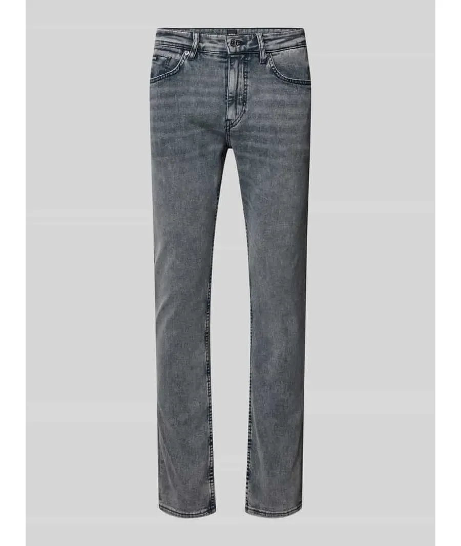 obrazek 1 Jeansy o kroju slim fit z 5 kieszeniami model ‘Delaware’