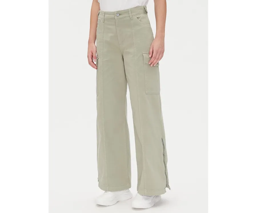 obrazek 1 HUGO Spodnie cargo Holoma 50536955 Zielony Relaxed Fit