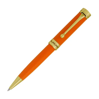 Picture Luxurious orange Edo fountain pen - Aurora