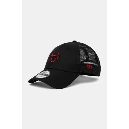 Zdjęcie New Era czapka z daszkiem 9FORTY® TRUCKER CHICAGO BULLS kolor czarny z aplikacją 60565547