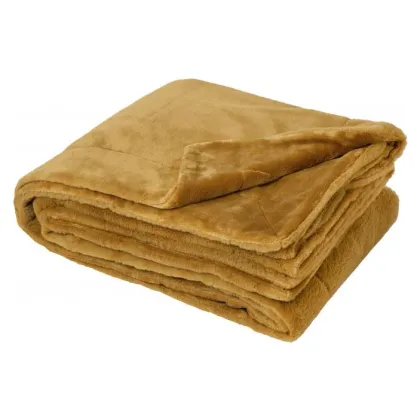 Zdjęcie Wysokiej jakości koc Mellow Miel 150x200 cm