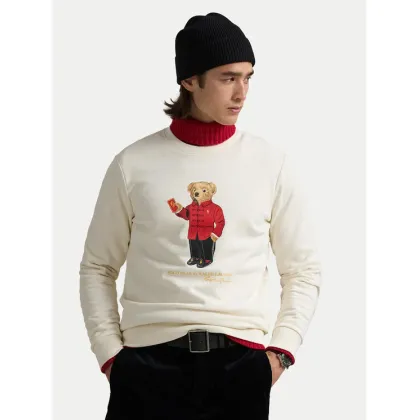 Zdjęcie Polo Ralph Lauren Bluza 710961598001 Écru Regular Fit