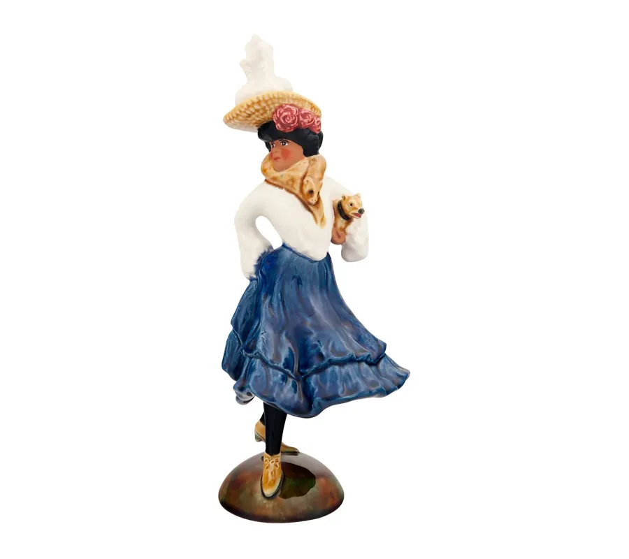 obrazek 1 Elegancka figura dekoracyjna z ceramiki - Bordallo Pinheiro
