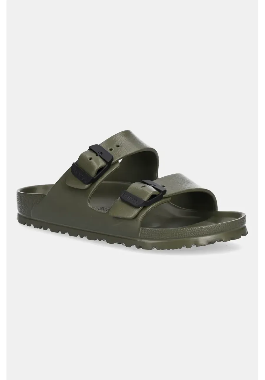obrazek 1 Birkenstock klapki Arizona Stealth Buckle EVA damskie kolor zielony 1029793