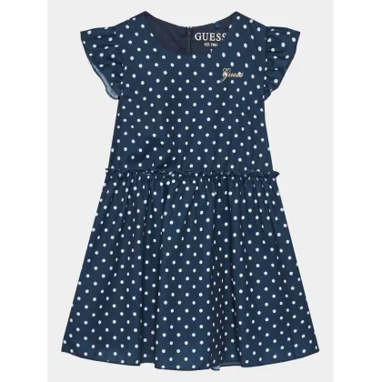 Zdjęcie Guess Sukienka codzienna K4GK04 WG5U0 Granatowy Regular Fit