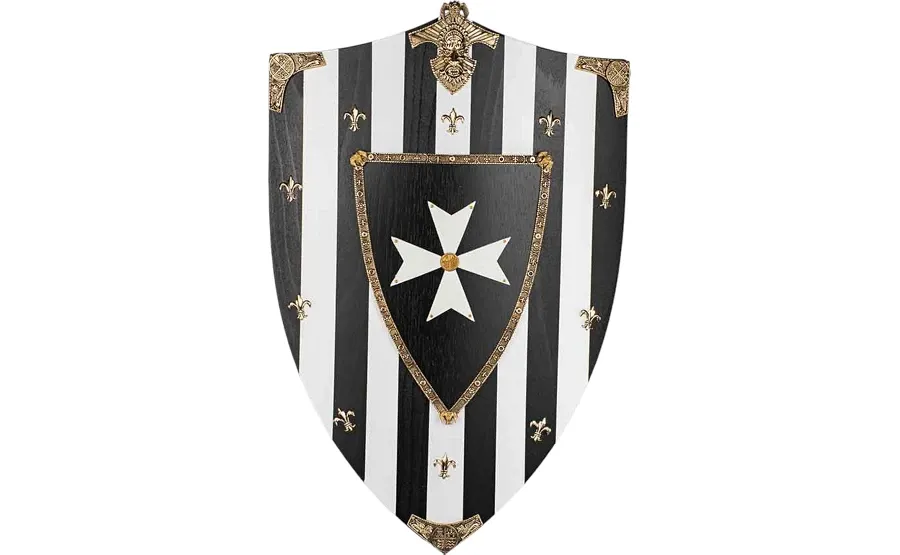 obrazek 1 Dekoracyjna tarcza rycerska zakonu kawalerów maltańskich