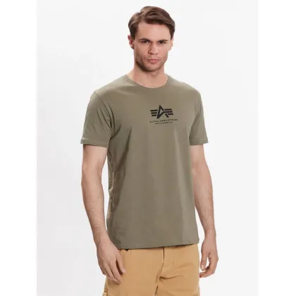 Zdjęcie Alpha Industries T-Shirt Basic 118533 Beżowy Regular Fit