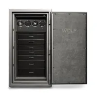 Zdjęcie Solidny stalowy sejf Atlas Titanum z rotomatami na 4 zegarki