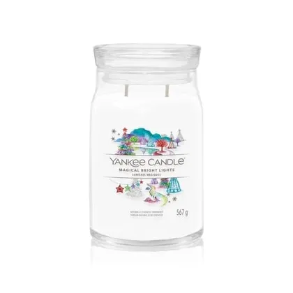Zdjęcie Yankee Candle Magical Bright Lights Signature Jar Świeca zapachowa 567 g