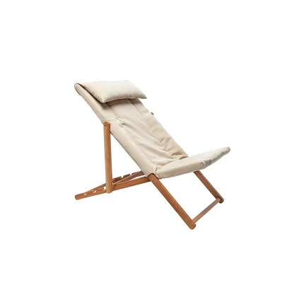 Zdjęcie Stylowy regulowany leżak Venezia do ogrodu