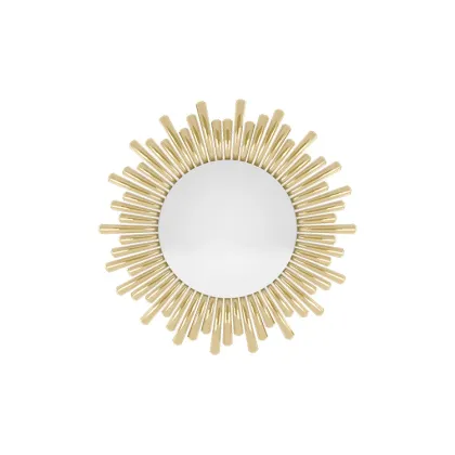Picture An unusual and stylish sun-shaped wall mirror - Bitangra