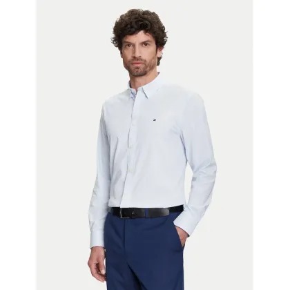 Zdjęcie Tommy Hilfiger Koszula Performance MW0MW39419 Błękitny Regular Fit