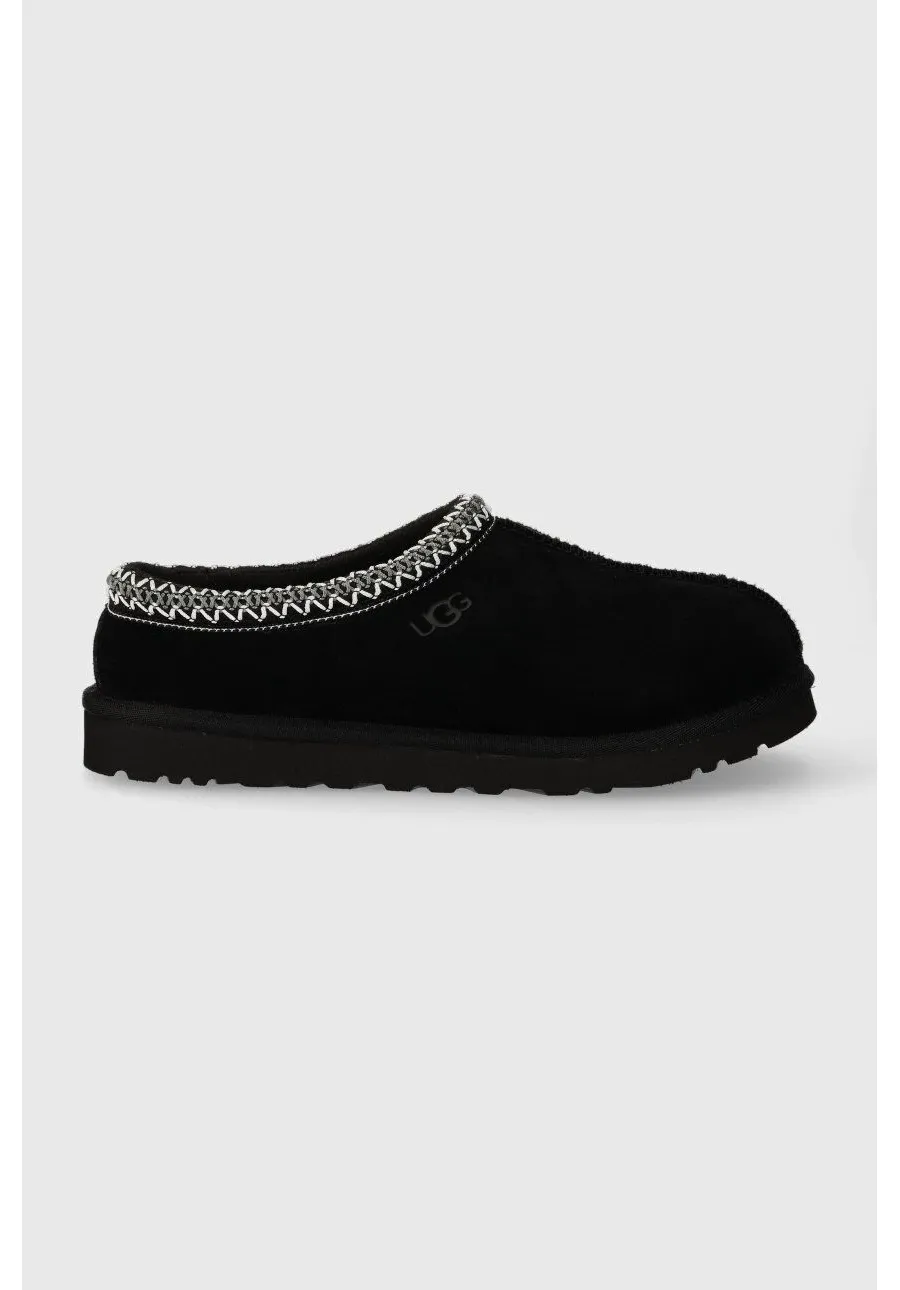 obrazek 1 UGG kapcie zamszowe Tasman kolor czarny 5950