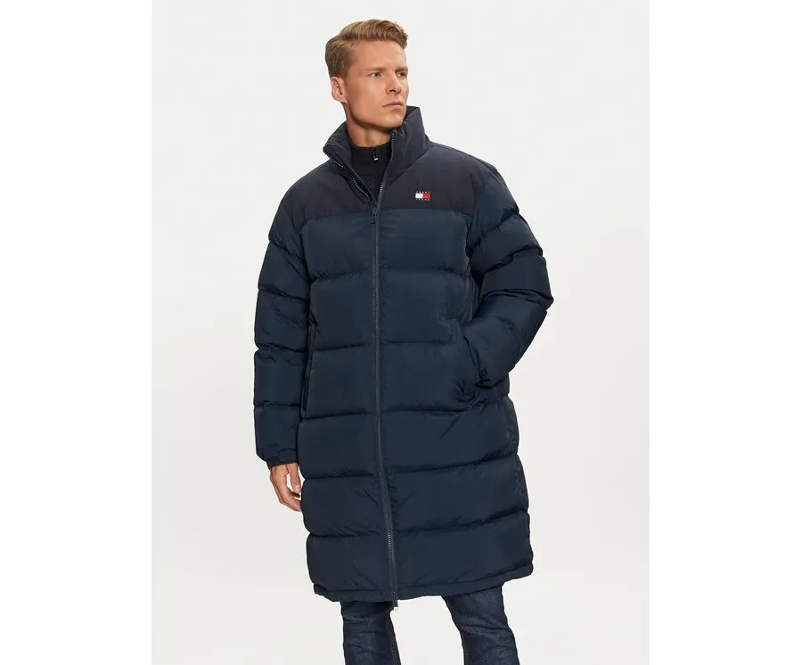 obrazek 1 Tommy Jeans Kurtka puchowa Alaska DM0DM20605 Granatowy Regular Fit