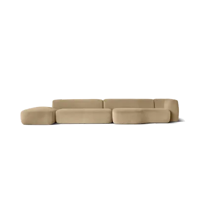 Zdjęcie Brązowa stylowa sofa do salonu – Daytona
