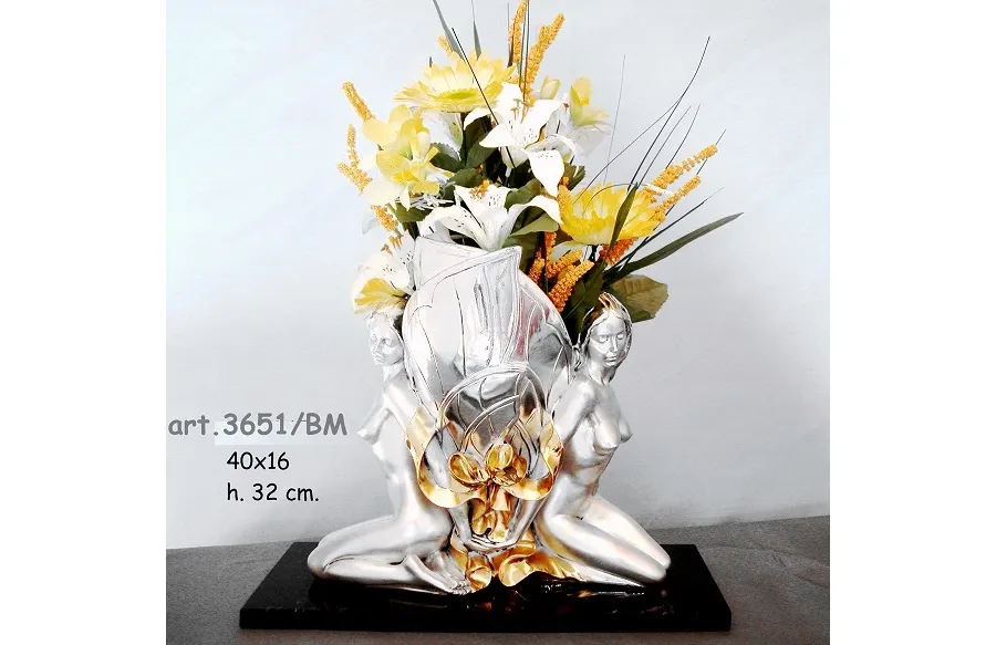 obrazek 1 Niepowtarzalny włoski wazon na kwiaty