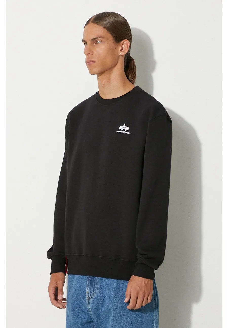 obrazek 1 Alpha Industries bluza Bluza Alpha Industries 188307 03 męska kolor czarny gładka 188307