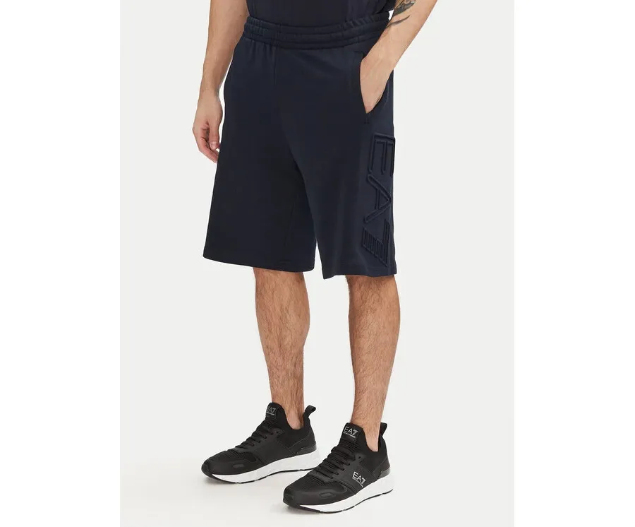 obrazek 1 EA7 Emporio Armani Szorty sportowe 7M000153 AF10432 UB102 Granatowy Regular Fit