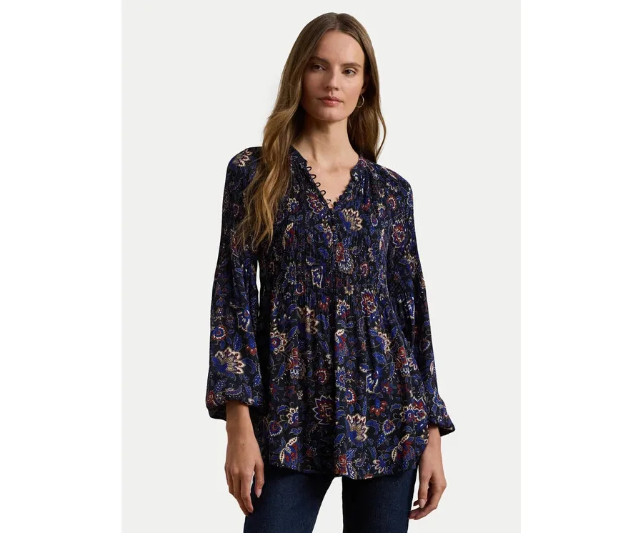 obrazek 1 LAUREN RALPH LAUREN Bluzka 200957047 Granatowy Regular Fit