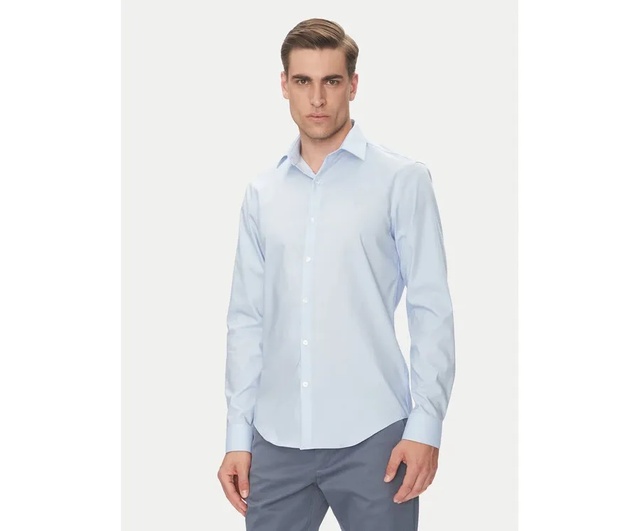obrazek 1 Calvin Klein Koszula LV019EU017 Błękitny Slim Fit