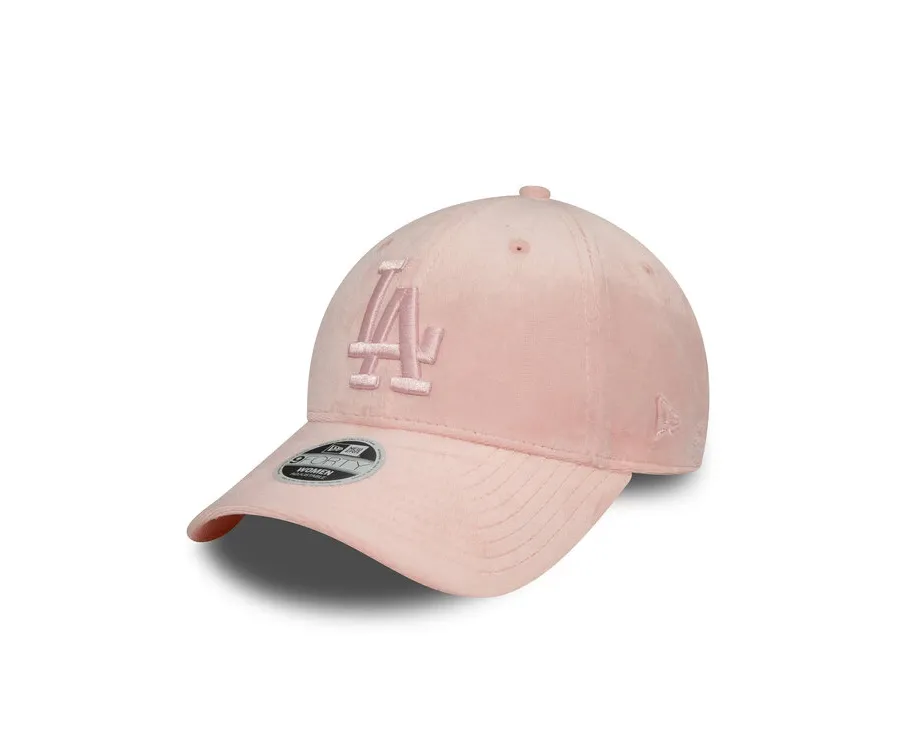 obrazek 1 New Era Czapka z daszkiem Wmns Velour 940 La Dodgers 60503610 Różowy