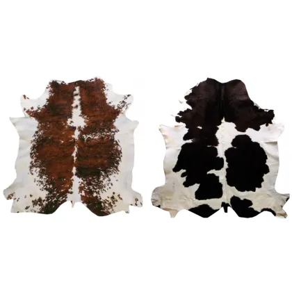 Zdjęcie Ekskluzywny dywan ze skóry bydlęcej Pelle Naturale - różne warianty