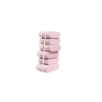 Picture A charming pink chest of drawers for children