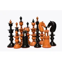 Zdjęcie Charakterystczyna reprodukcja zestawu figur Selenus - The Chess Empire
