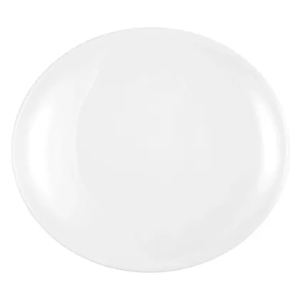 Zdjęcie Porcelanowy owalny biały talerz do serwowania 34 cm - Seltmann Weiden