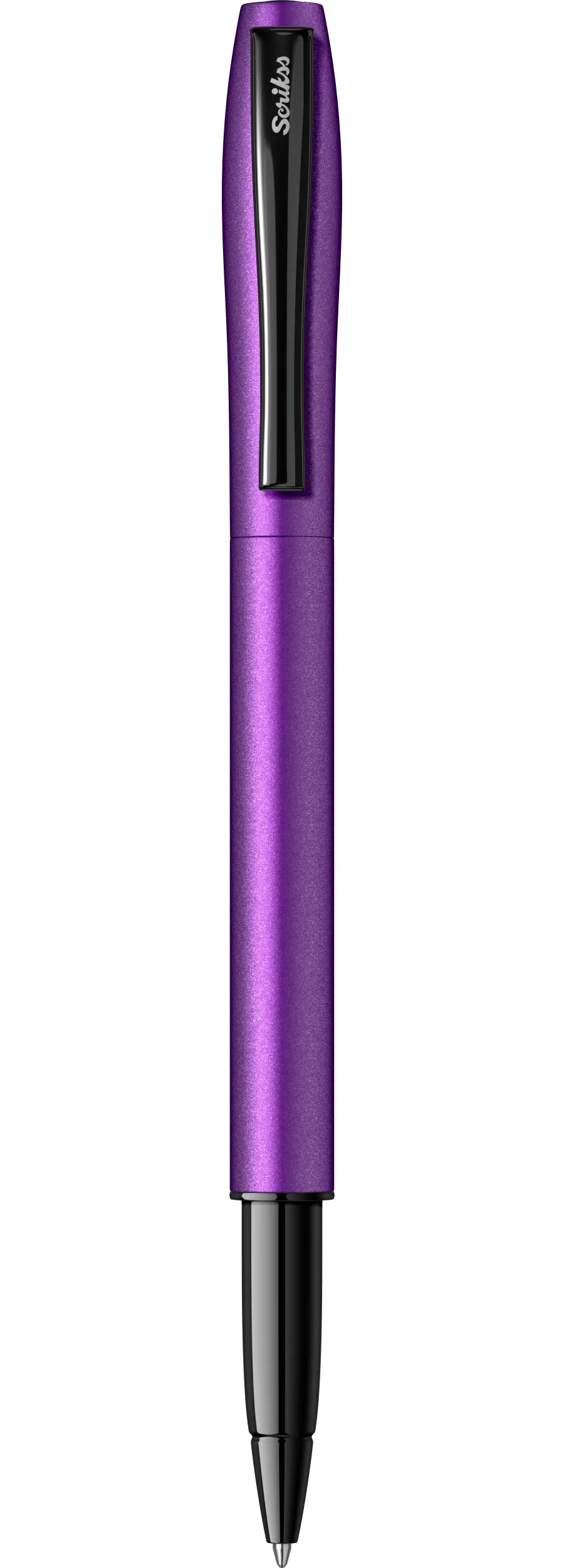 obrazek 1 Wystawne pióro kulkowe Carnaval w kolorze purpurowym