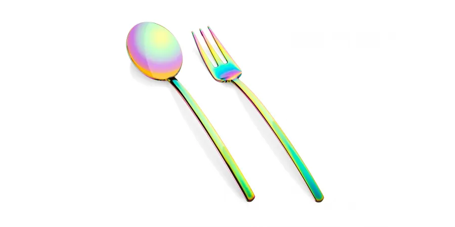 obrazek 4 Designerska włoska łopatka do ciasta Due Rainbow